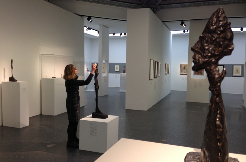 Annette Stams-Schmitt im Bucerius Kunst Forum – Giacometti